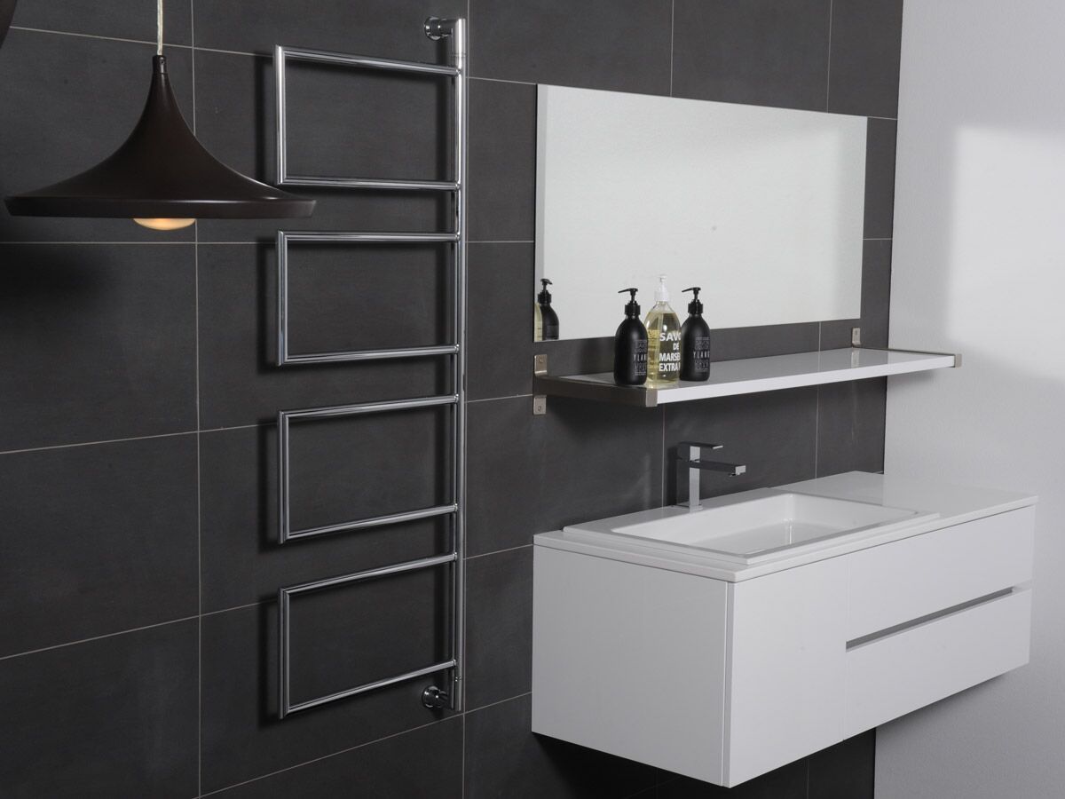 Reece Milli Mood Edit Swivel Non Heated Towel Rail 400 X 1235mm Chrome