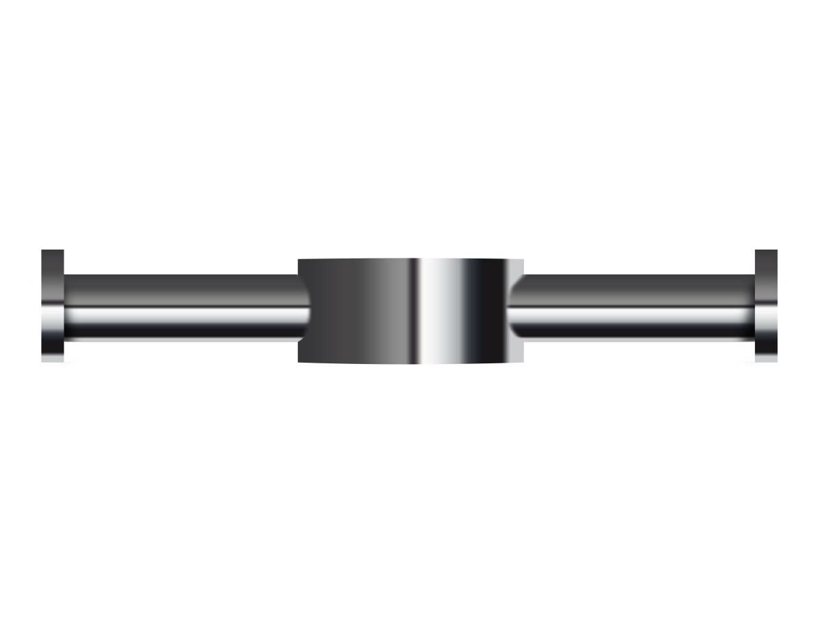 reece Milli Mood Edit Vertical Heated Towel Rail Robe Hook Chrome