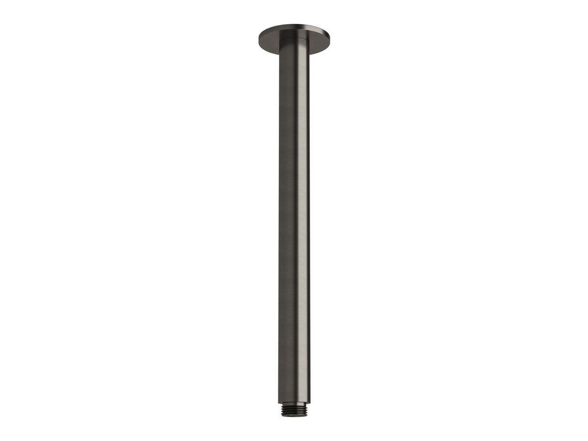 reece Milli Mood Edit Vertical Shower Arm 300mm PVD Brushed Gunmetal