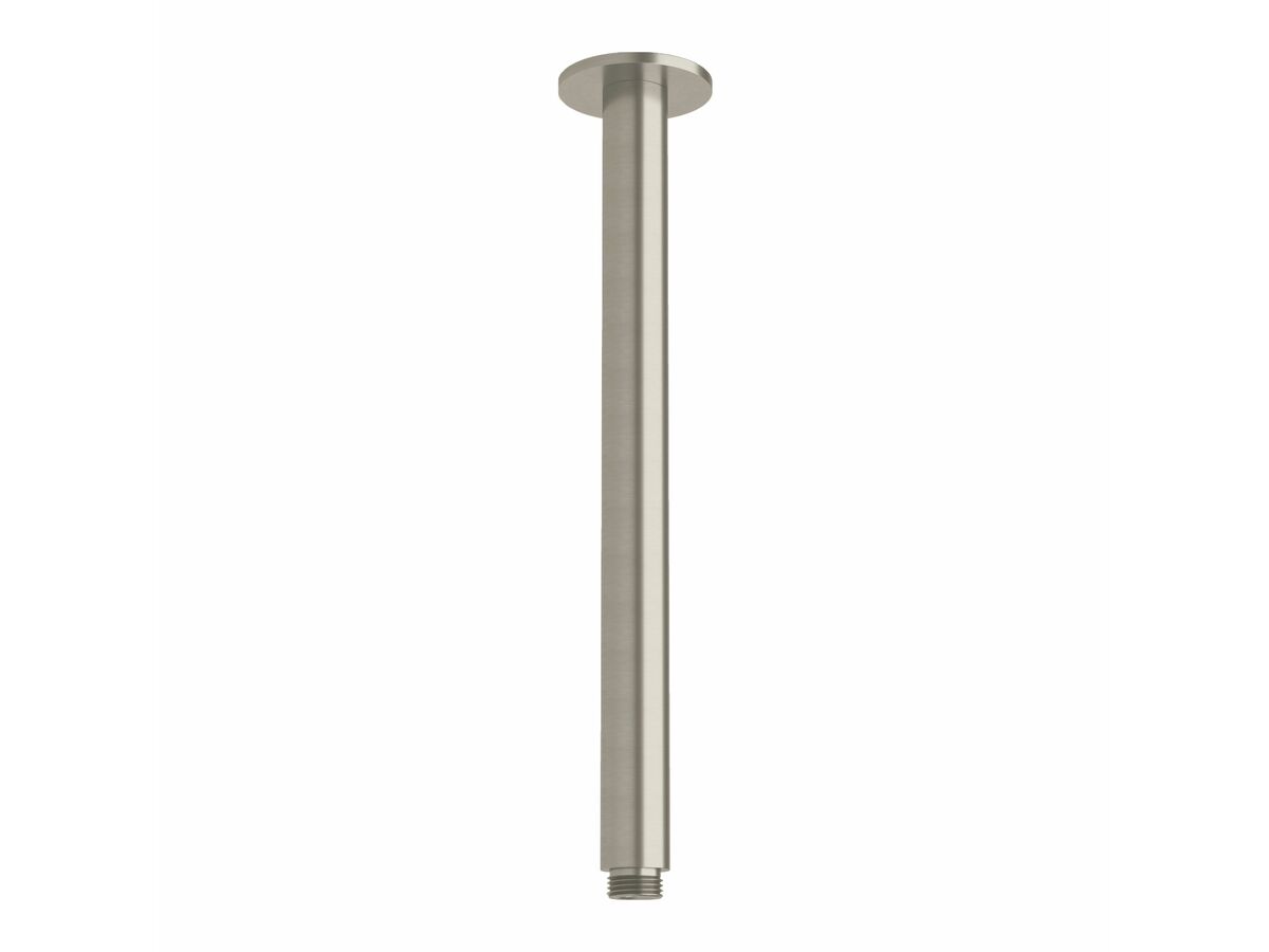 reece Milli Mood Edit Vertical Shower Arm 300mm PVD Brushed Nickel