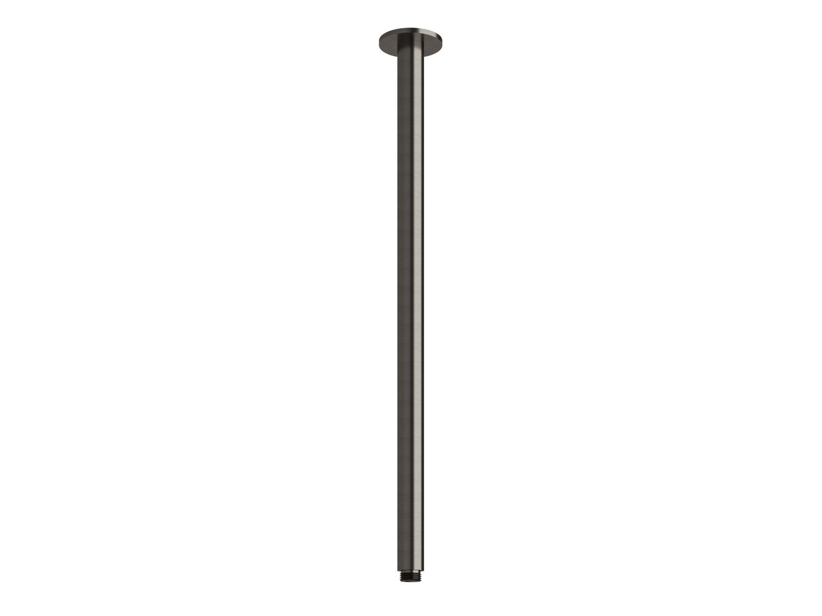 reece Milli Mood Edit Vertical Shower Arm 500mm PVD Brushed Gunmetal
