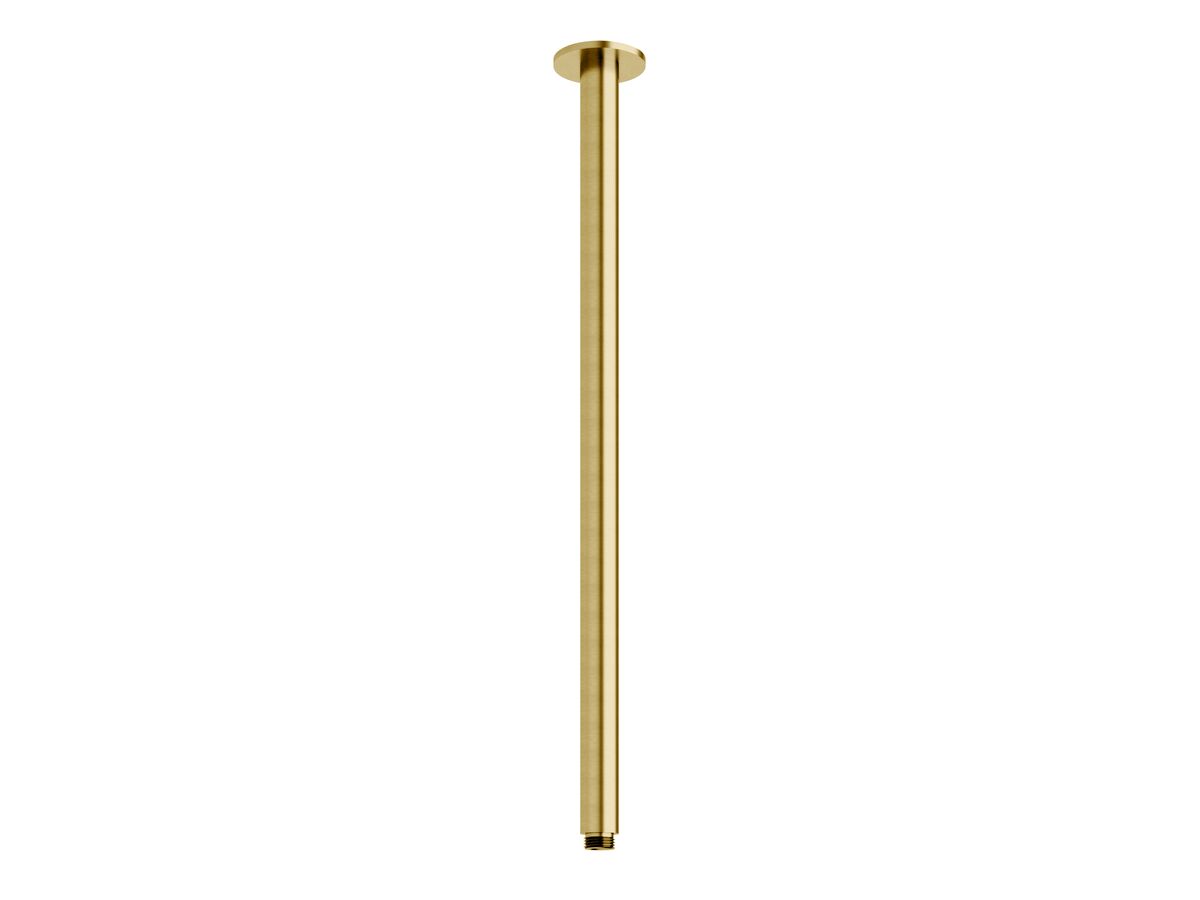 reece Milli Mood Edit Vertical Shower Arm 500mm PVD Brushed Gold