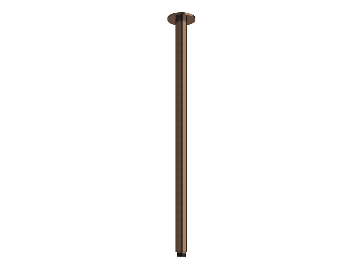 reece Milli Mood Edit Vertical Shower Arm 500mm PVD Brushed Bronze