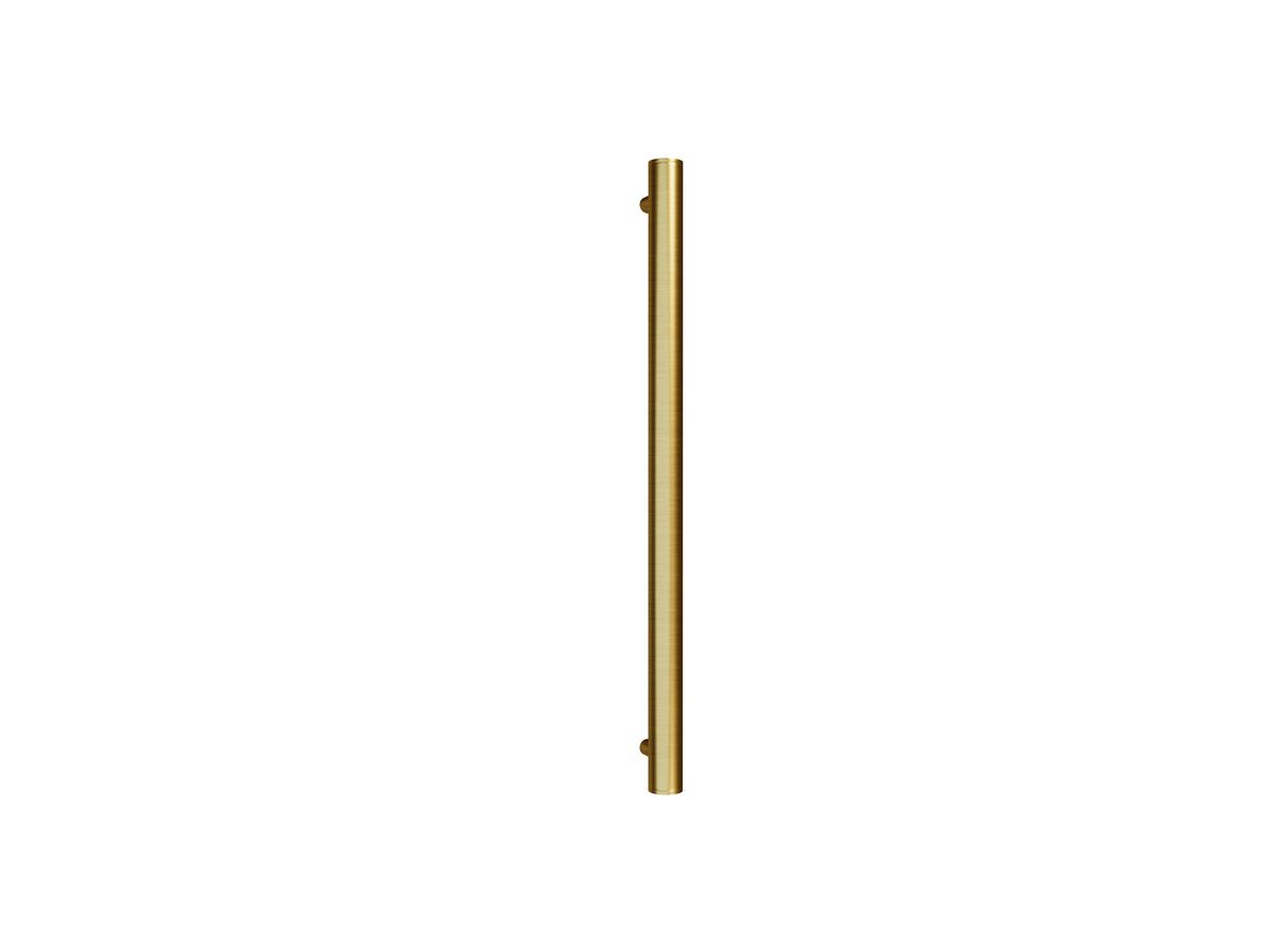 Reece Milli Mood Edit Vertical Single Heated Towel Rail 900 X 38mm PVD Brushed Gold