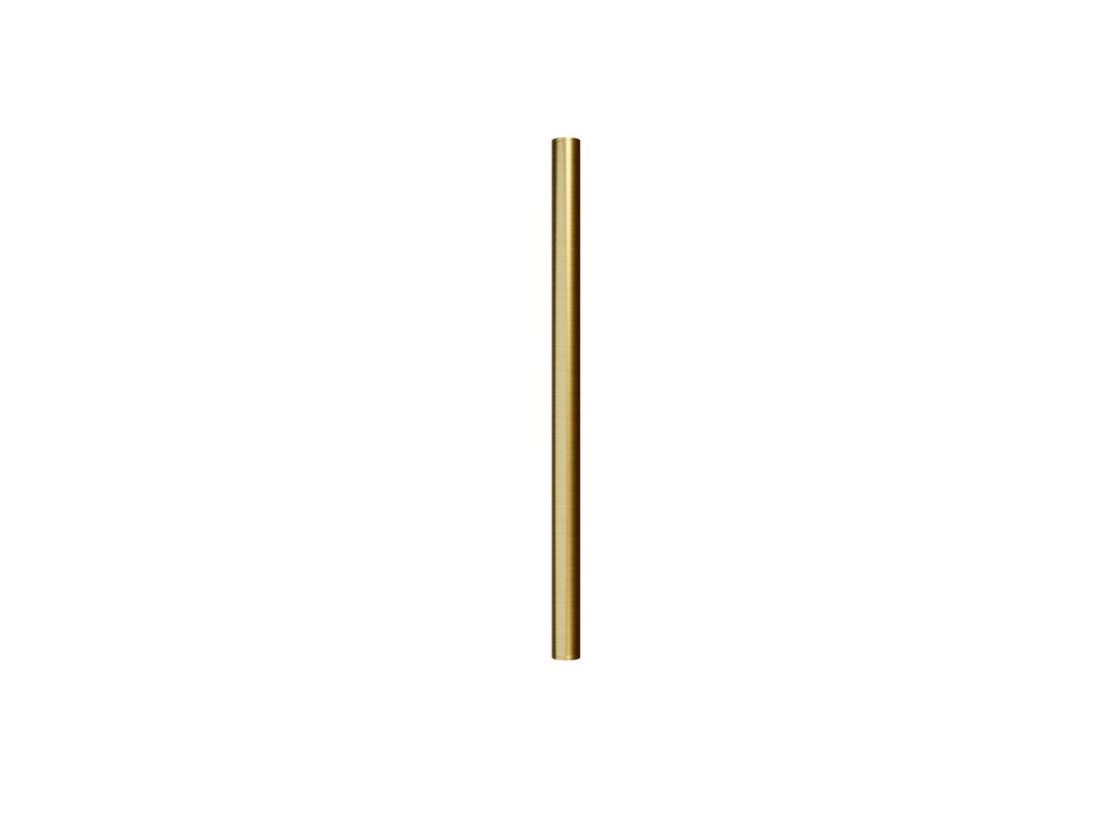 reece Milli Mood Edit Vertical Single Heated Towel Rail 900 x 38mm PVD Brushed Gold
