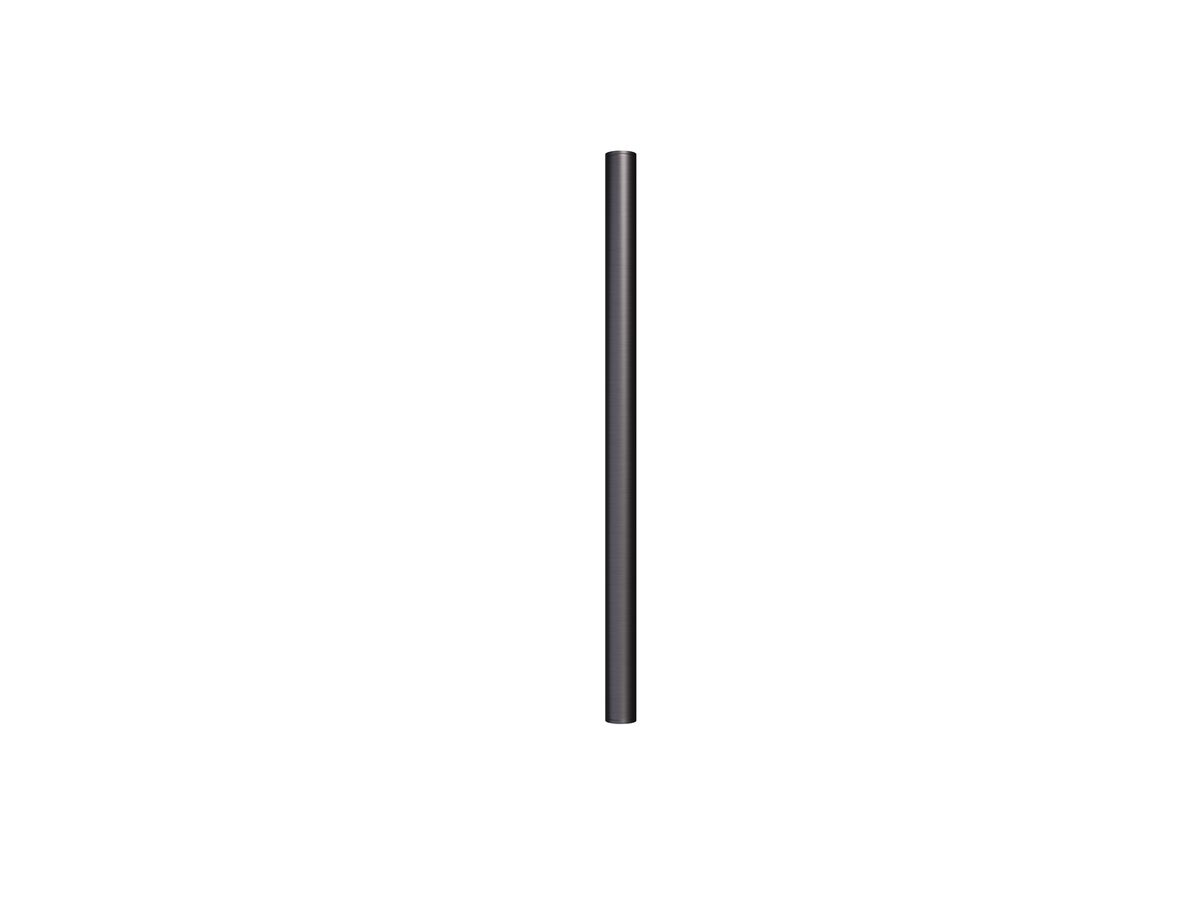 reece Milli Mood Edit Vertical Single Heated Towel Rail 900 x 38mm PVD Brushed Gunmetal