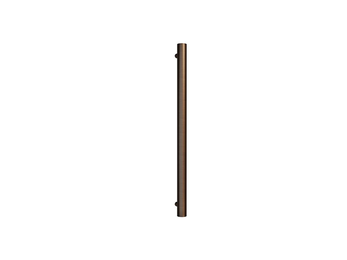 Reece Milli Mood Edit Vertical Single Heated Towel Rail 900 X 38mm PVD Brushed Bronze