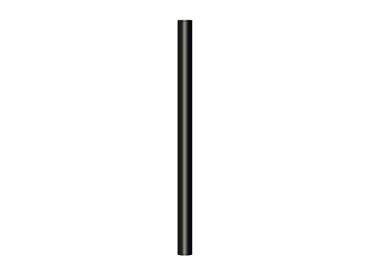 reece Milli Mood Edit Vertical Single Heated Towel Rail 900 x 38mm Matte Black
