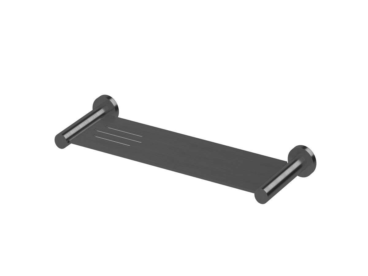 reece Milli Mood Metal Shower Shelf PVD Brushed Gunmetal