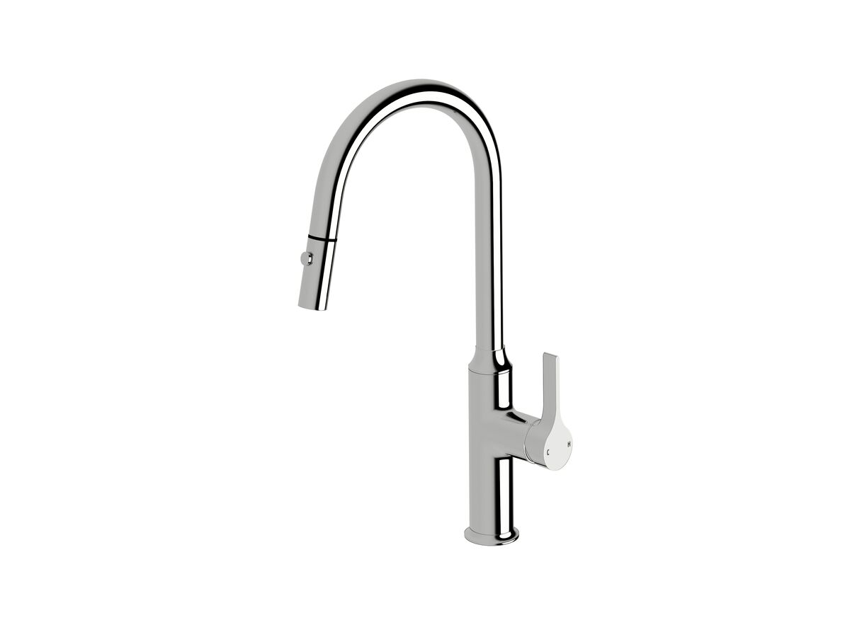 reece Milli Oria Sink Mixer Pull Out Spray Chrome (5 Star) Lead Free