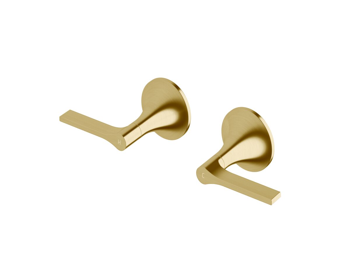 reece Milli Oria Wall Top Assembly PVD Brushed Gold