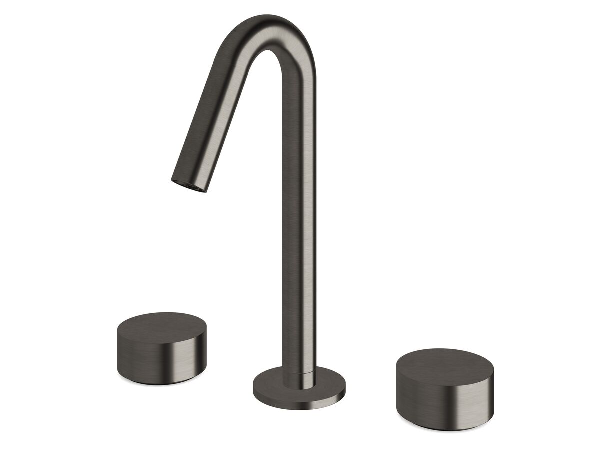 reece Milli Pure Basin Set PVD Brushed Gunmetal (5 Star)