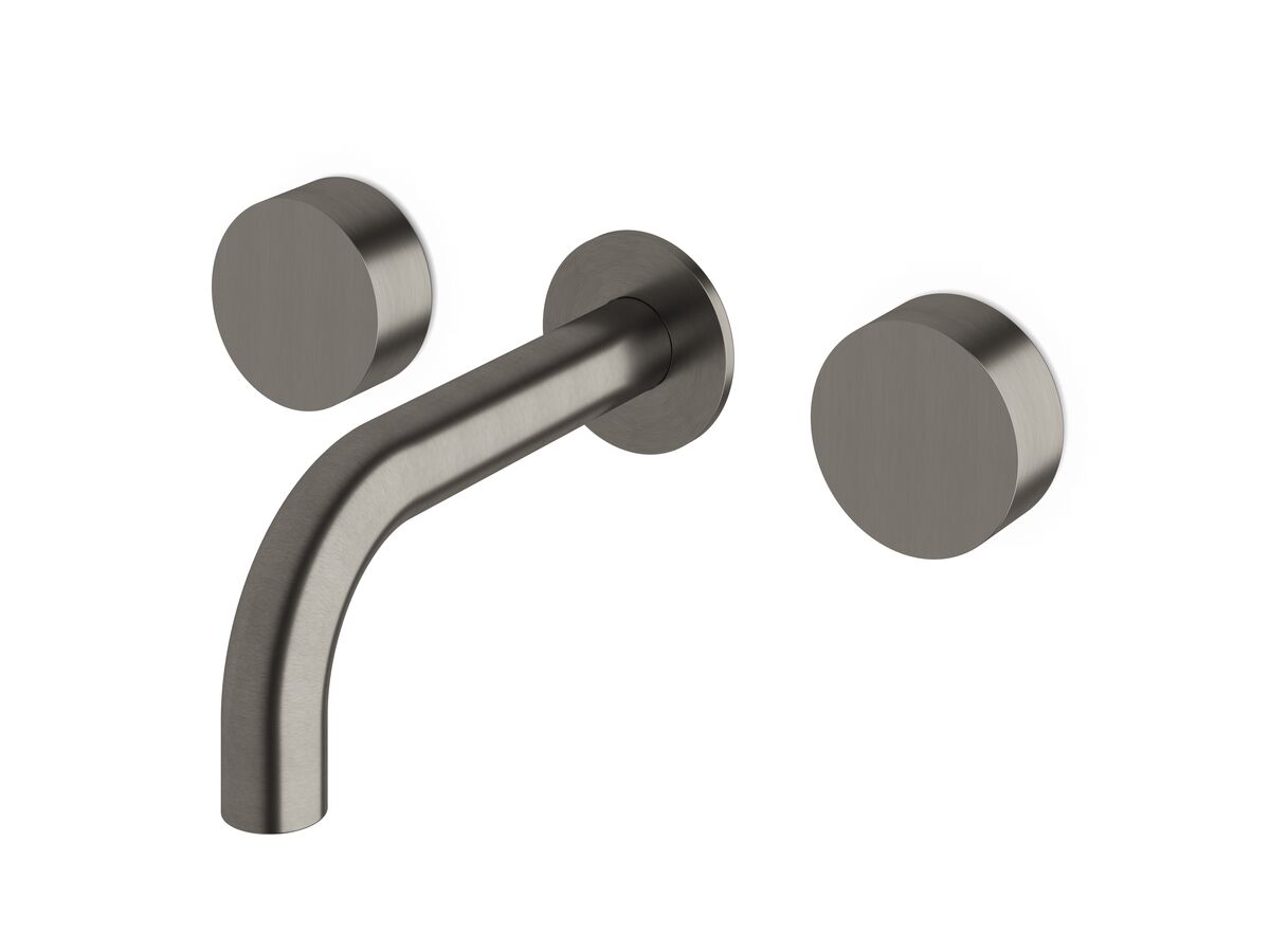 reece Milli Pure Bath Set 160mm PVD Brushed Gunmetal
