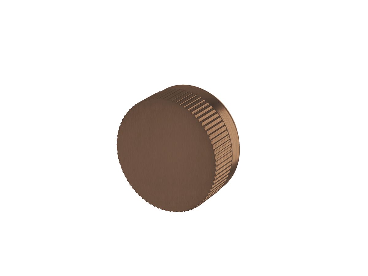 reece Milli Pure Diverter with Linear Textured Handle PVD Brushed Bronze