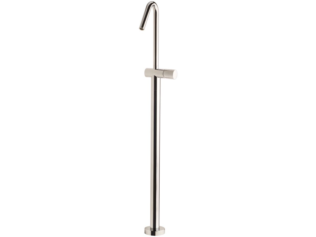 reece Milli Pure Floor Mounted Bath Mixer Tap Kit Chrome
