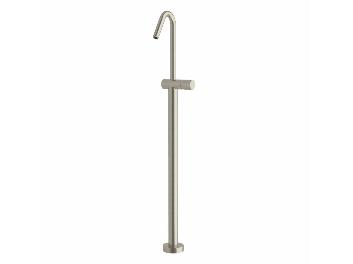 reece Milli Pure Floor Mounted Bath Mixer Tap Trimset PVD Brushed Nickel