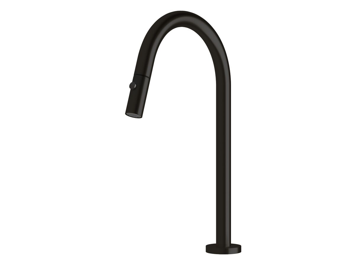 reece Milli Pure Hob Sink Outlet with Pull Out Spray PVD Matte Black (4 Star)