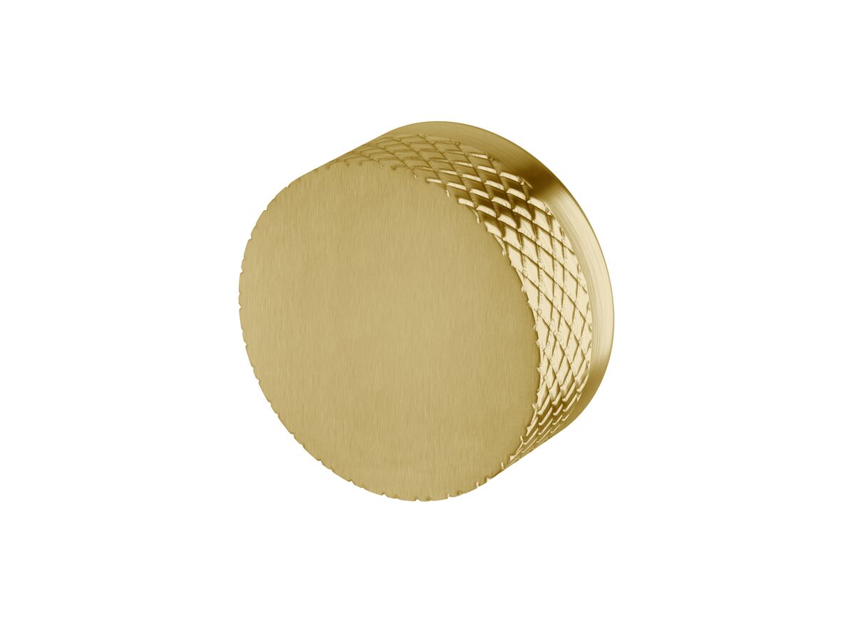 reece Milli Pure Progressive Shower/Bath Mixer Tap with Diamond Textured Handle PVD Brushed Gold
