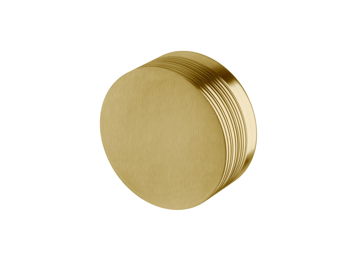 reece Milli Pure Progressive Shower/Bath Mixer Tap with Cirque Textured Handle PVD Brushed Gold