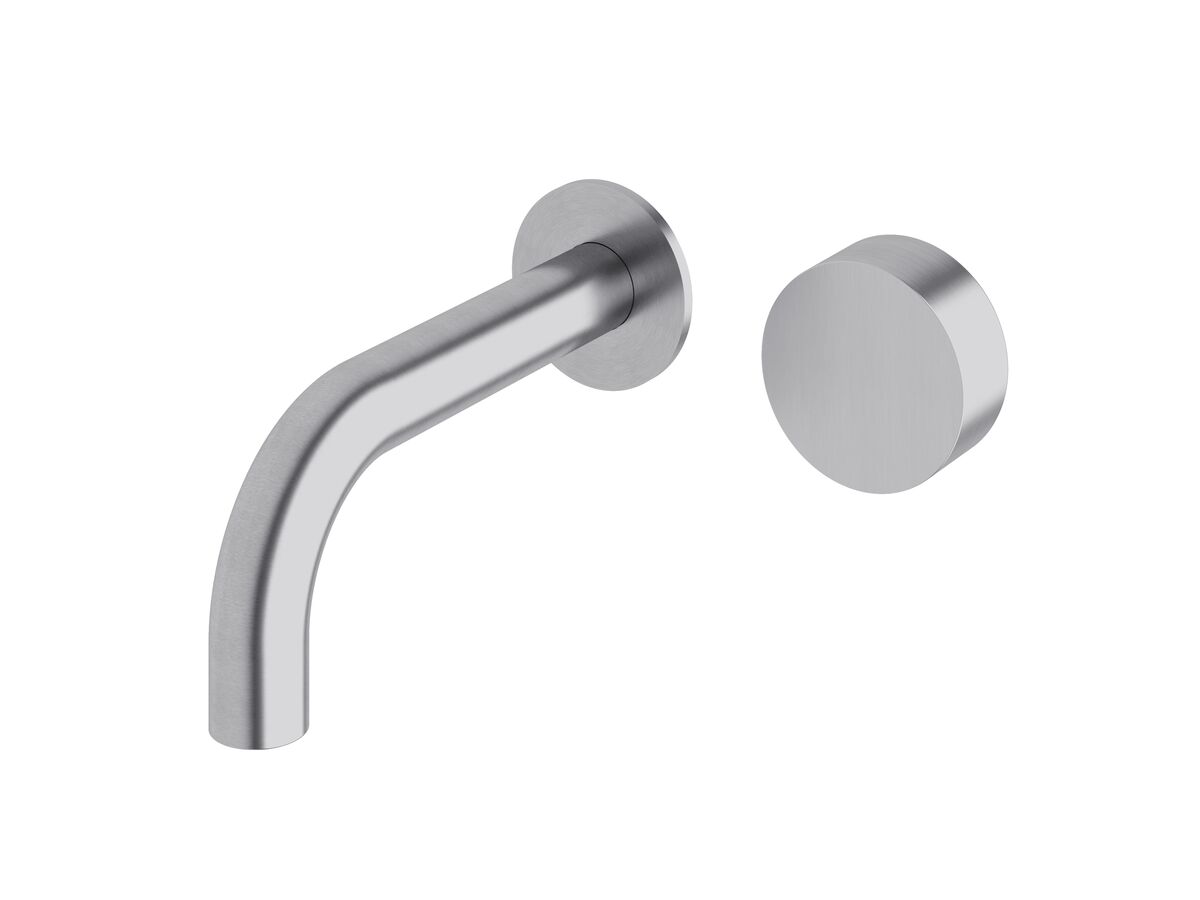reece Milli Pure Progressive Wall Basin Mixer Tap System 160mm Satin Chrome (3 Star)