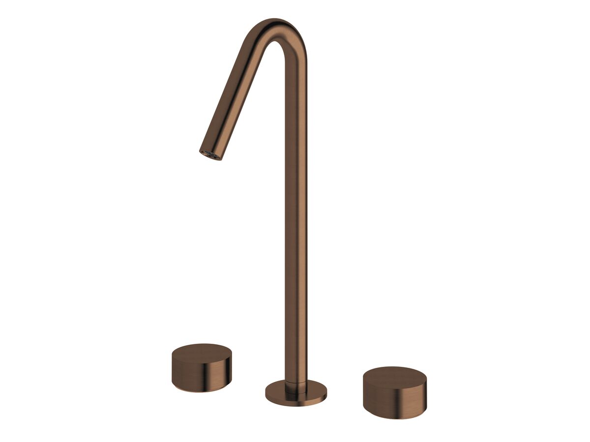 reece Milli Pure Vessel Basin Set PVD Brushed Bronze (5 Star)