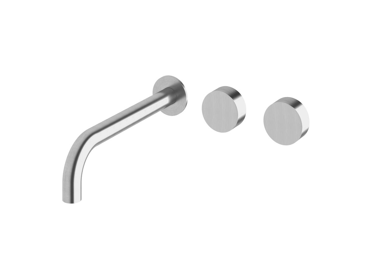 reece Milli Pure Wall Bath Hostess System 250mm Right Hand Satin Chrome