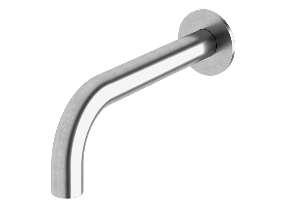 reece Milli Pure Wall Bath Outlet 200mm Satin Chrome