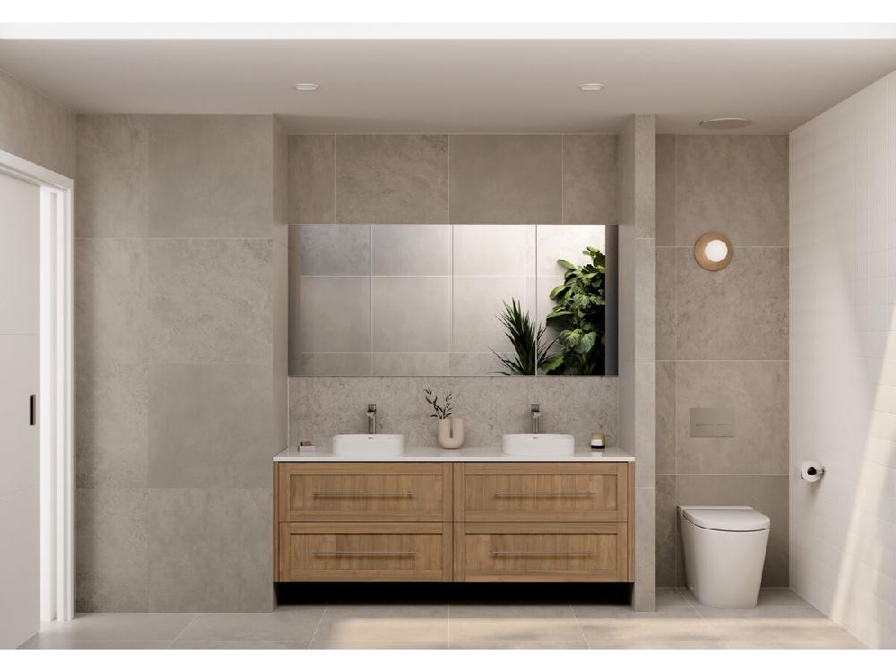 Reece Milli Trace Extended Basin Mixer Brushed Nickel (5 Star)