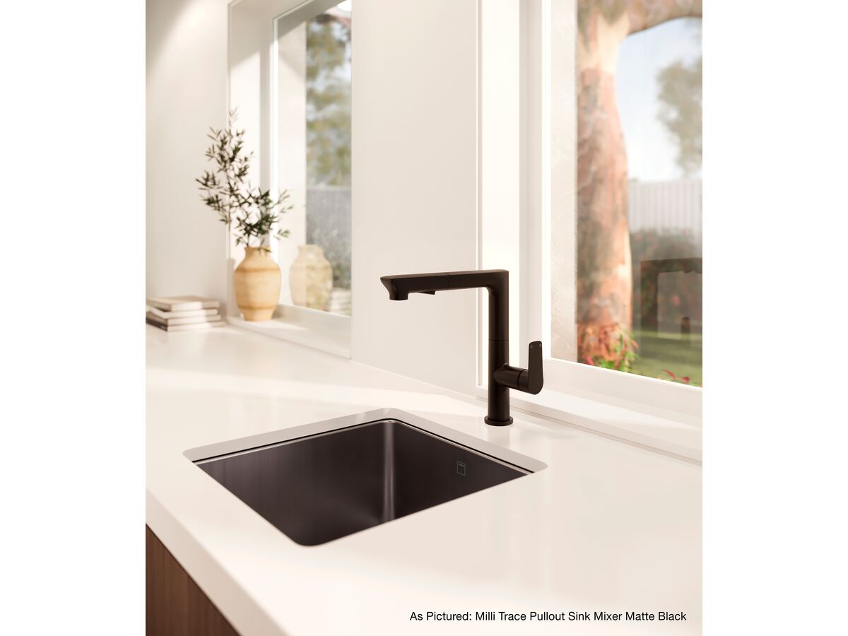 Reece Milli Trace Pull Out Sink Mixer Matte Black (5 Star) Lead Free