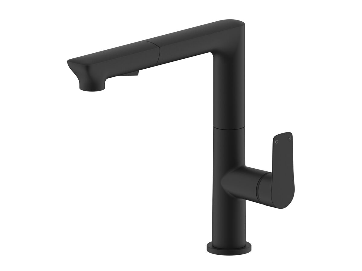 reece Milli Trace Pull Out Sink Mixer Matte Black (5 Star) Lead Free