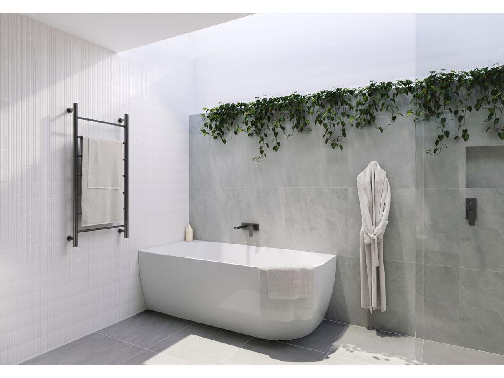 Reece Milli Trace Shower Mixer With Diverter Brushed Gunmetal