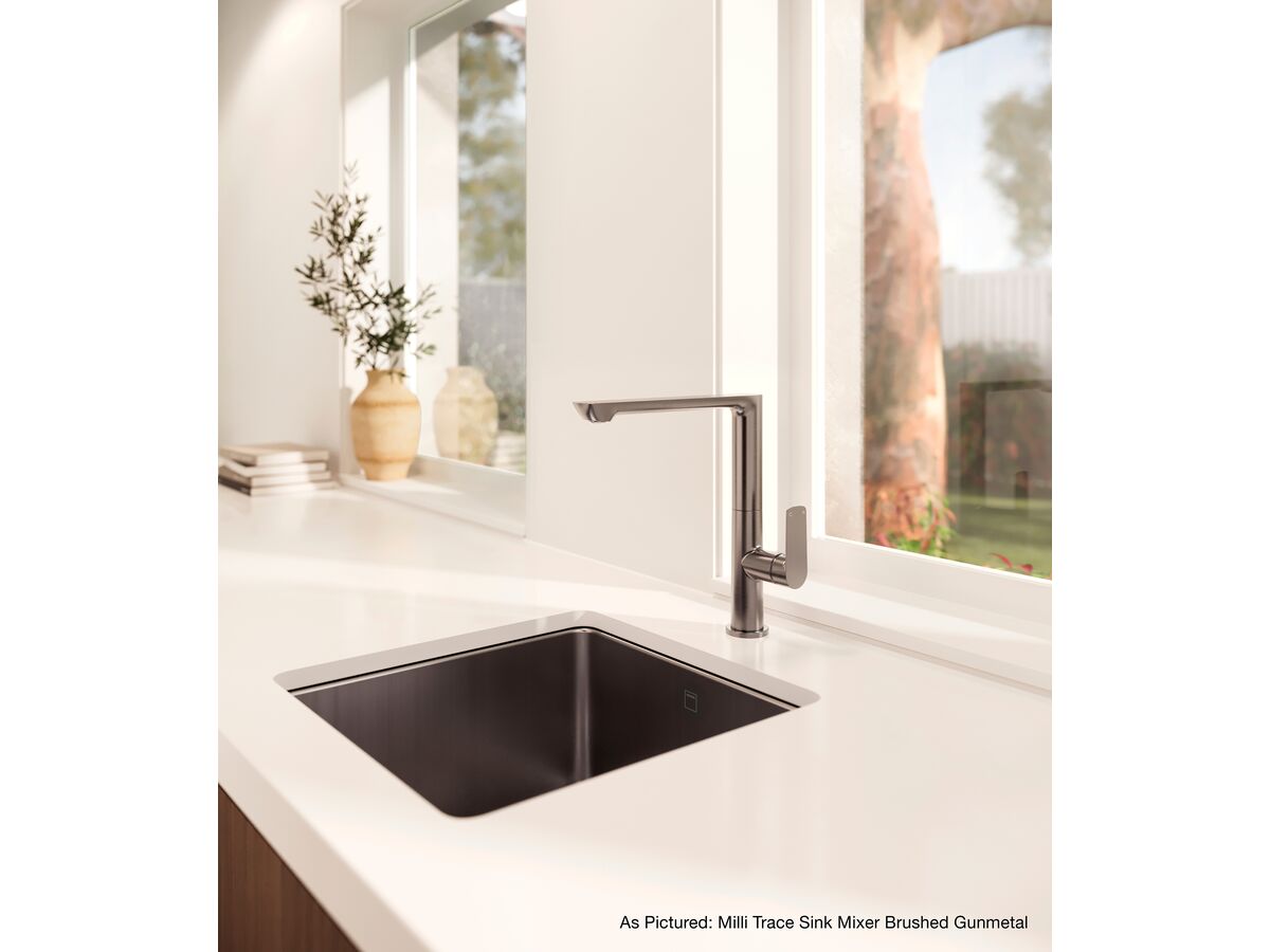 Reece Milli Trace Sink Mixer Brushed Gunmetal (5 Star) Lead Free