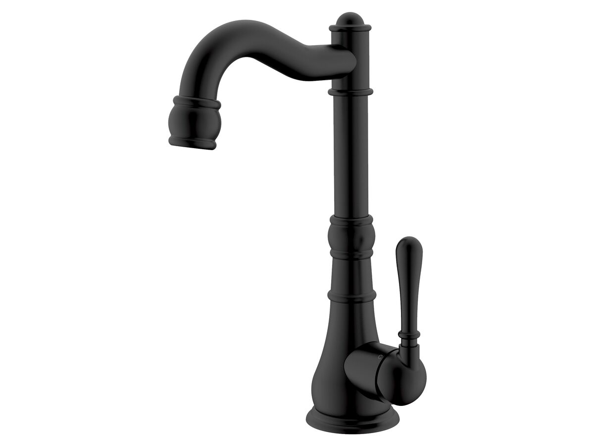 reece Milli Voir English Basin Mixer Matte Black (4 Star) Lead Free