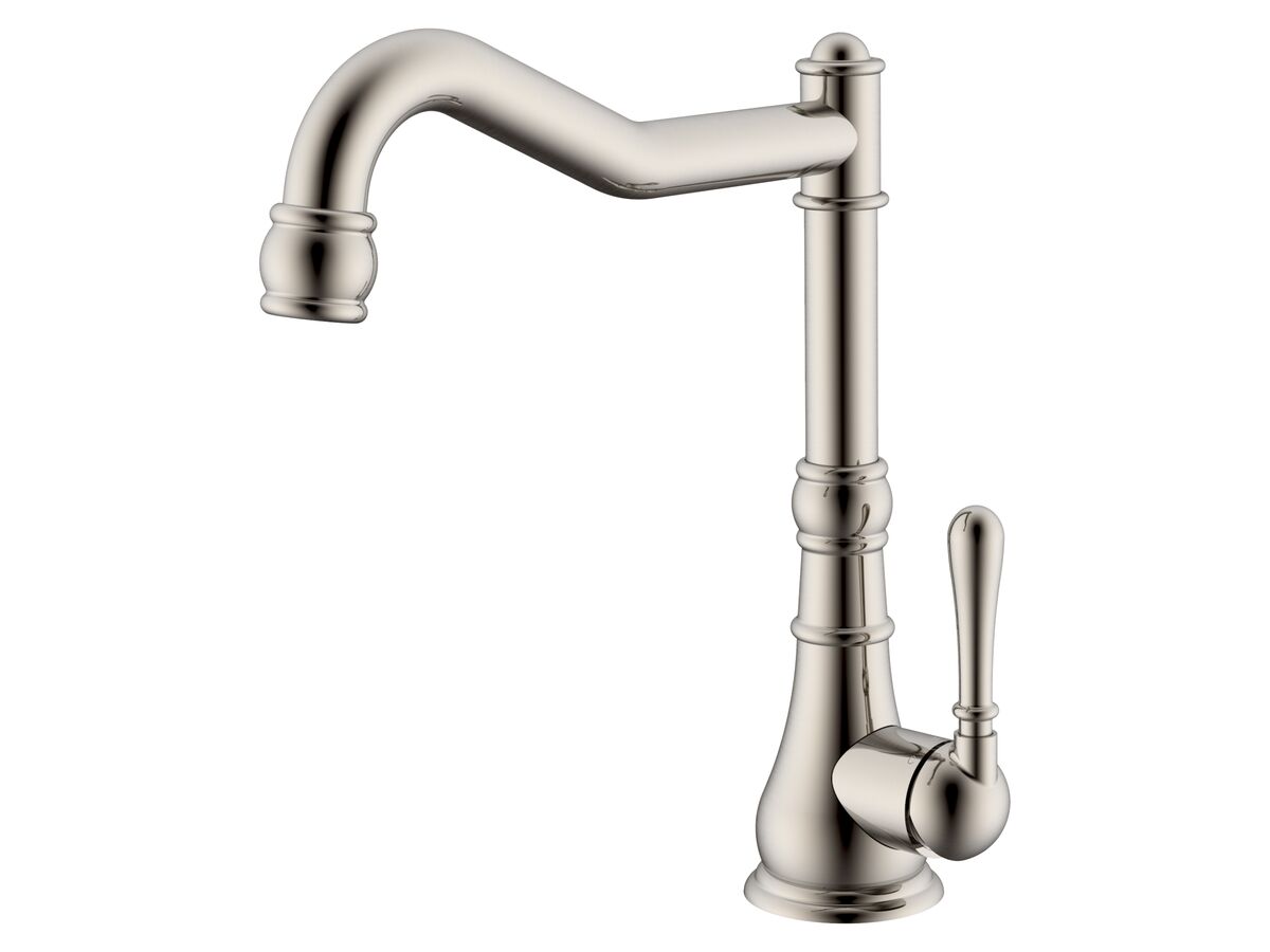 reece Milli Voir English Sink Mixer Large Brushed Nickel (4 Star) Lead Free