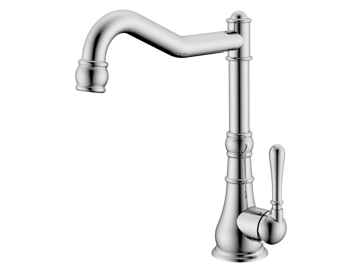 reece Milli Voir English Sink Mixer Large Chrome (4 Star) Lead Free