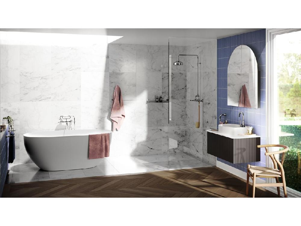 Reece Milli Voir Gooseneck Basin Mixer Chrome (4 Star) Lead Free