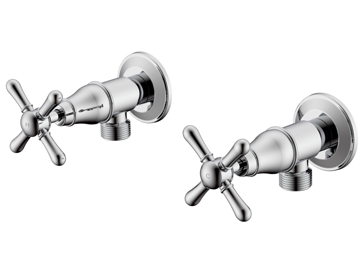 reece Milli Voir Washing Machine Stops Cross Chrome