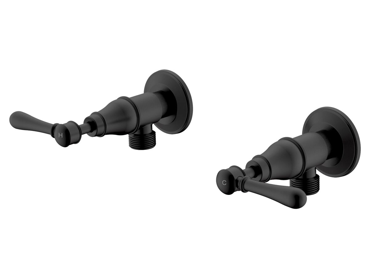 reece Milli Voir Washing Machine Stops Lever Matte Black