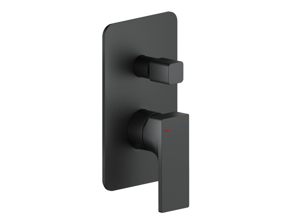 reece Milli Zato Shower Mixer and Diverter Matte Black
