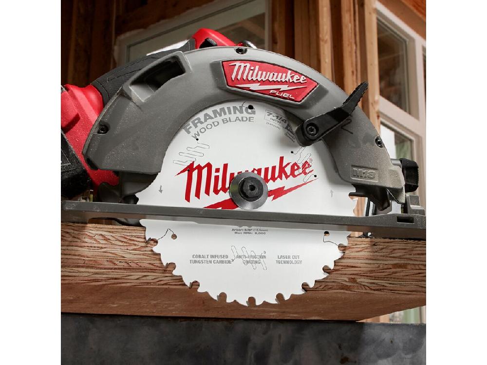 Reece Milwaukee Framing Blade 7 1/4" 184mm 24T To Suit Milwaukee Circular Saw