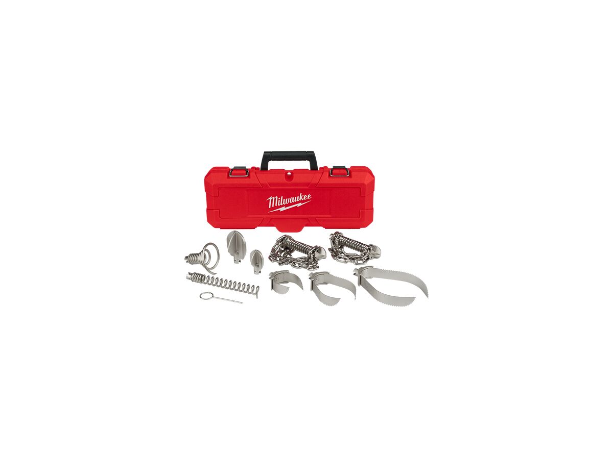 reece Milwaukee Head Attachment Kit MX Fuel Sewer Machine PRC