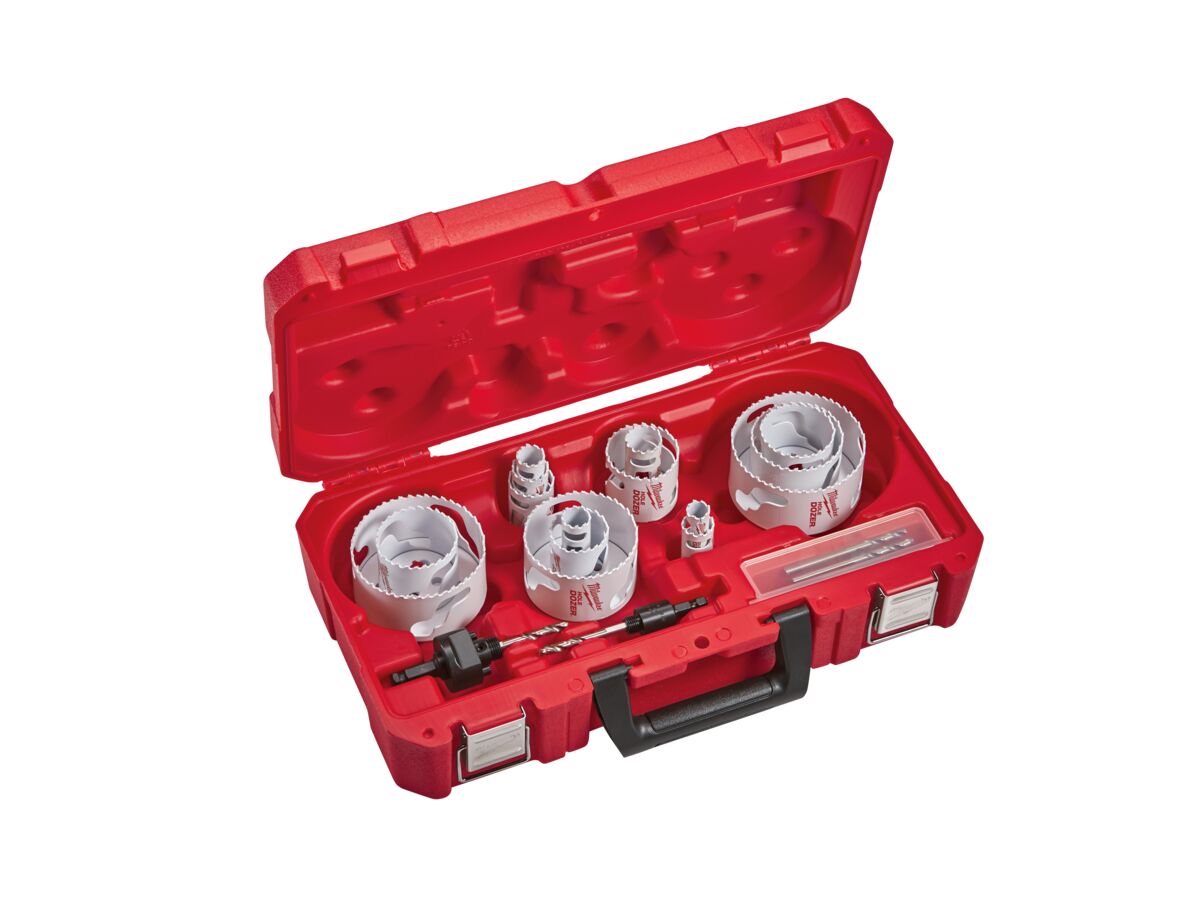 reece Milwaukee Hole Dozer General Purpose Hole Saw Kit 19 Piece