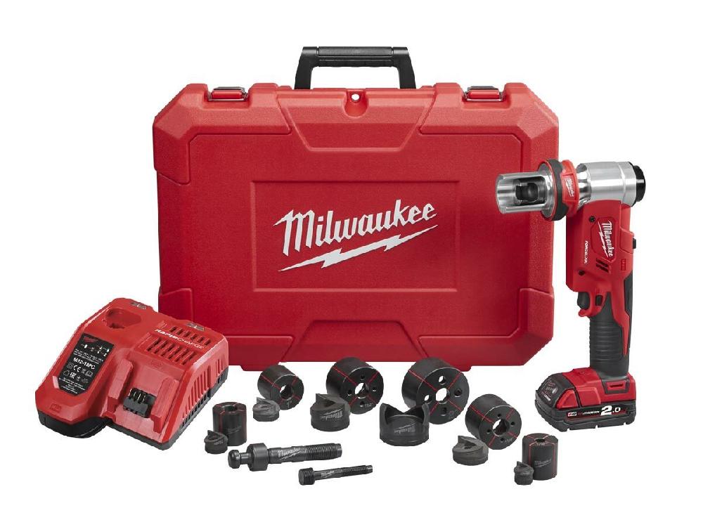 Reece Milwaukee M18 Fuel 16-63mm Forcelogic 6 Tonne Knockout Tool