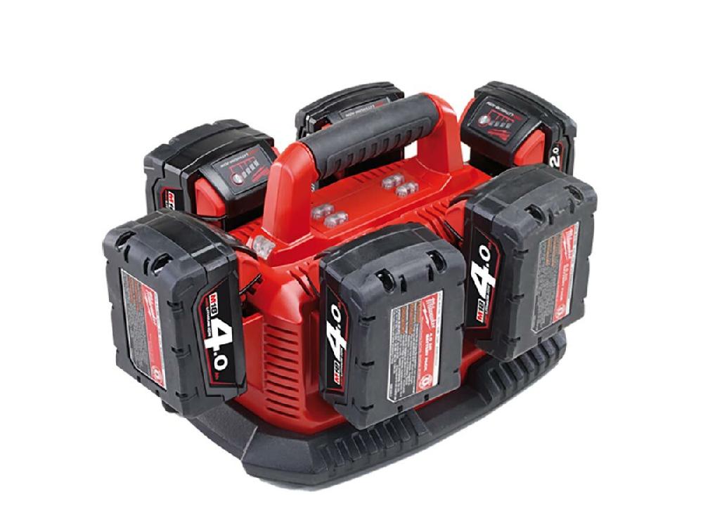 Reece Milwaukee M18 Fuel 6-Bay Charging Station 18V