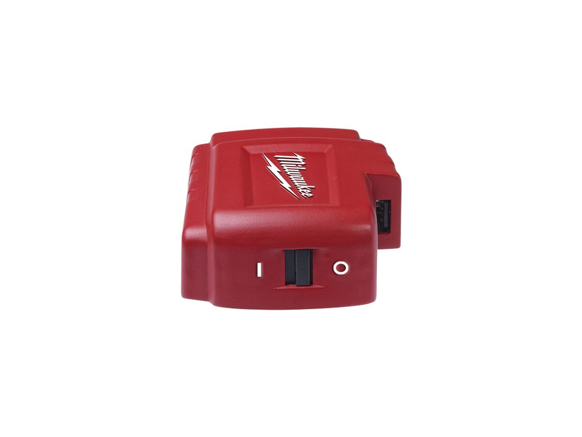 reece Milwaukee M18 Heated Jacket Adaptor and USB Power Source - 2.1AH