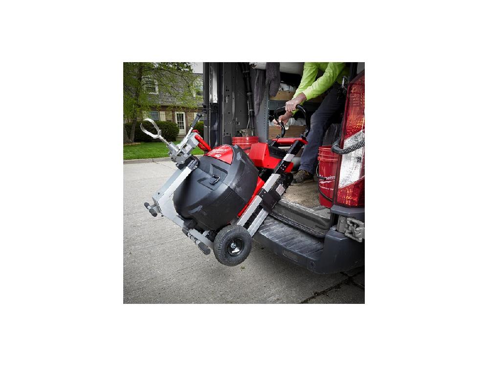 Reece Milwaukee MX Fuel Sewer Drum Machine With Powertredz Lift Assist