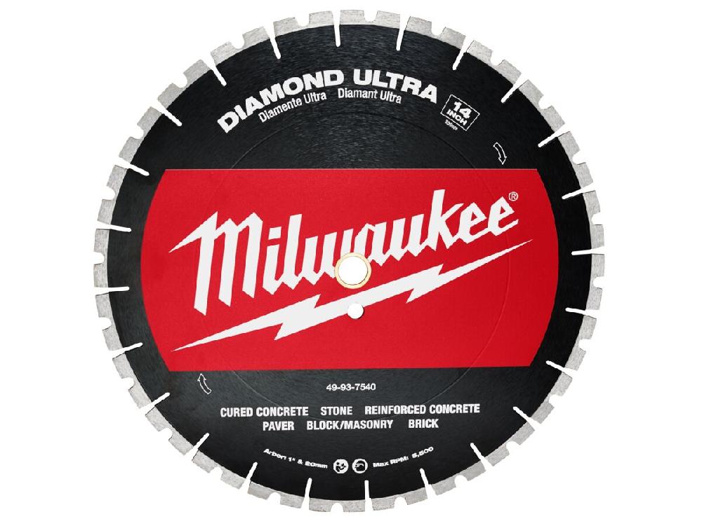 reece Milwaukee MX Fuel Ultra Diamond Segmented Blade to suit Cut-Off Saw 350mm (14")