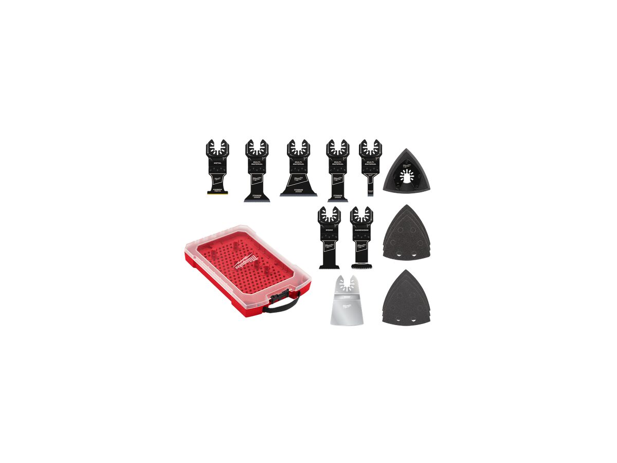 reece Milwaukee OPEN - LOK 15 Piece Multi - Tool Blade Set