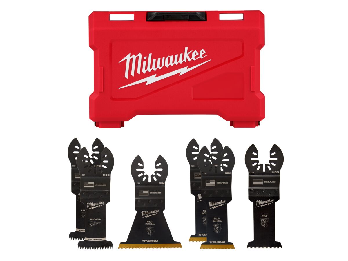 reece Milwaukee Open-Lok 6 Piece Multi Tool Blade Set