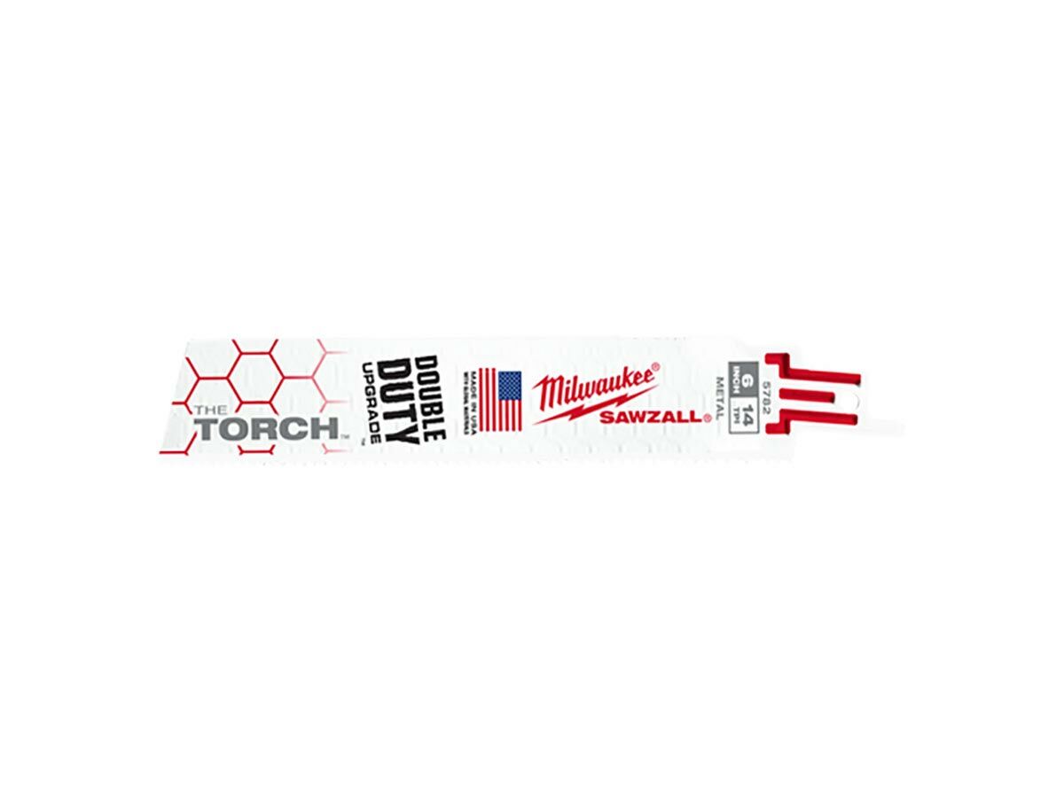 reece Milwaukee Reciprocating 150mm 14TPI Torch Bimetal 5 Pack